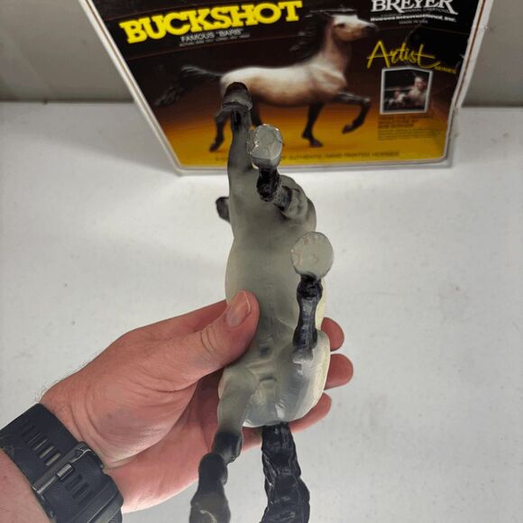 Breyer Horse 1985 Buckshot Famous Spanish Barb #415 Bob Scriver New Open Box - Picture 7 of 10